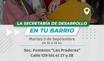 DESARROLLO EN TU BARRIO: LLEGA UNA NUEVA JORNADA DE TRMITES Y CONSULTAS